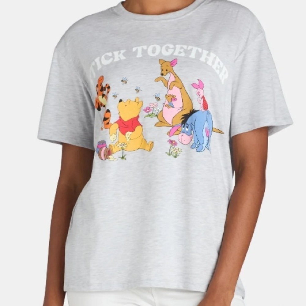 Disney Winnie The Pooh Women’s Short Sleeve Top